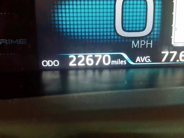 JTDKARFP5H3052992 - 2017 TOYOTA PRIUS PRIM 蓝色 照片 8