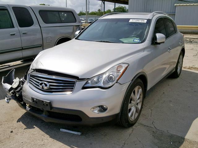 JN1AJ0HP5BM801198 - 2011 INFINITI EX35 BASE SILVER photo 2