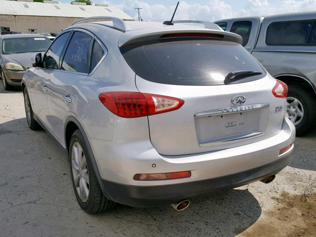 JN1AJ0HP5BM801198 - 2011 INFINITI EX35 BASE SILVER photo 3