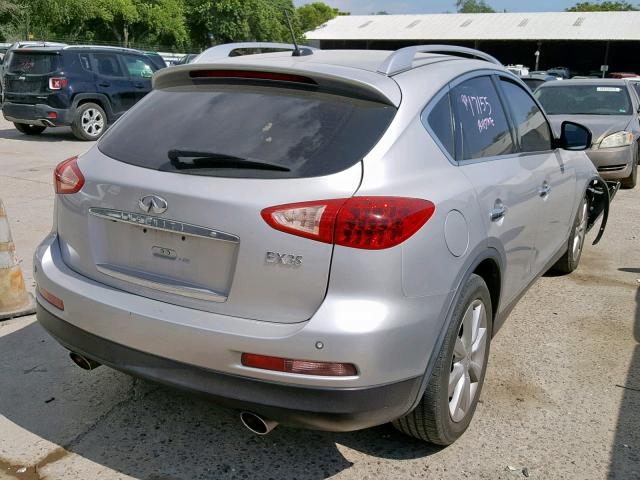 JN1AJ0HP5BM801198 - 2011 INFINITI EX35 BASE SILVER photo 4