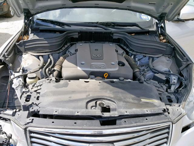 JN1AJ0HP5BM801198 - 2011 INFINITI EX35 BASE SILVER photo 7
