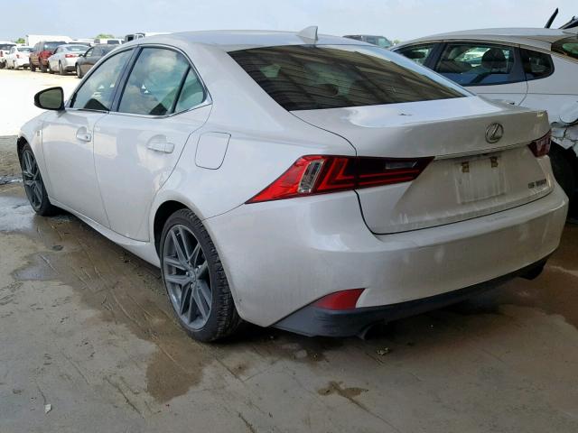 JTHBE1D23E5008579 - 2014 LEXUS IS 350 WHITE photo 3