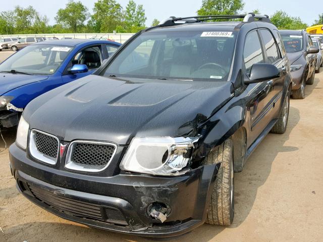 2CKDL737X86013912 - 2008 PONTIAC TORRENT GX BLACK photo 2