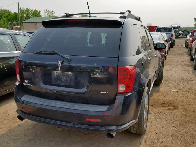 2CKDL737X86013912 - 2008 PONTIAC TORRENT GX BLACK photo 4