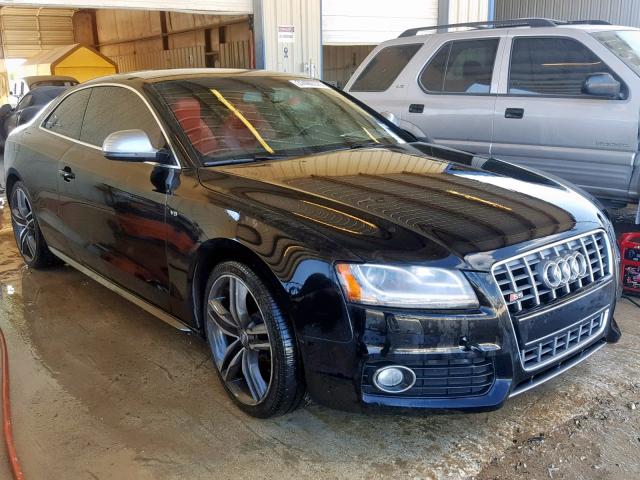 WAURV78T89A037351 - 2009 AUDI S5 QUATTRO BLACK photo 1