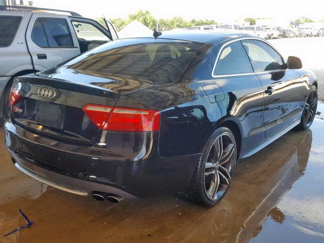 WAURV78T89A037351 - 2009 AUDI S5 QUATTRO BLACK photo 4