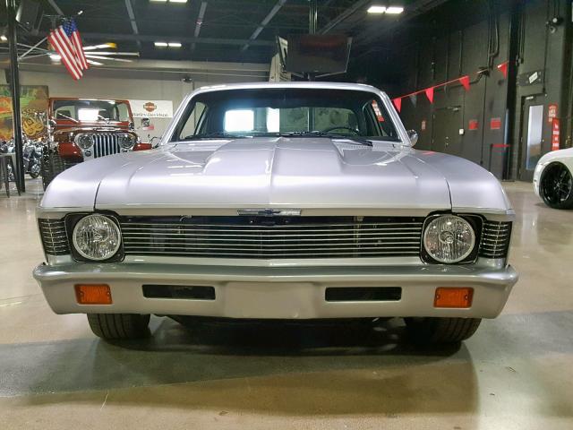 1X27F2W206540 - 1972 CHEVROLET NOVA SILVER photo 3