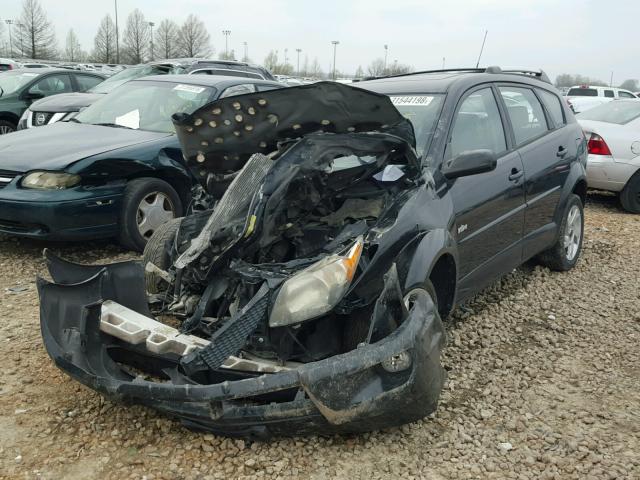 5Y2SL62833Z410233 - 2003 PONTIAC VIBE BLACK photo 2