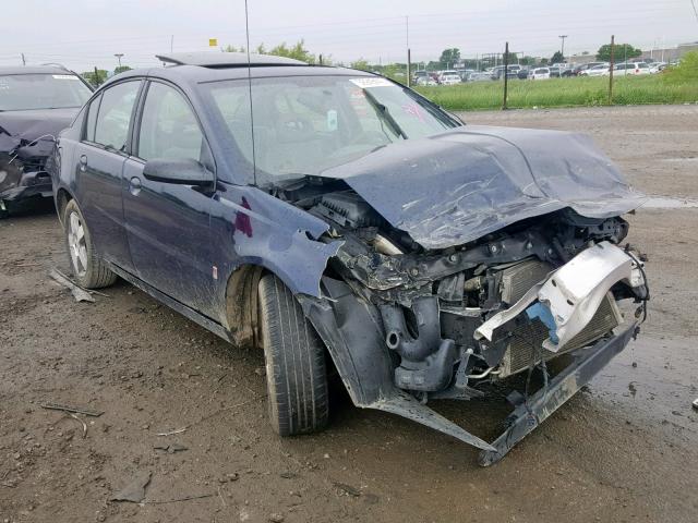 1G8AL55B67Z131386 - 2007 SATURN ION LEVEL BLUE photo 1