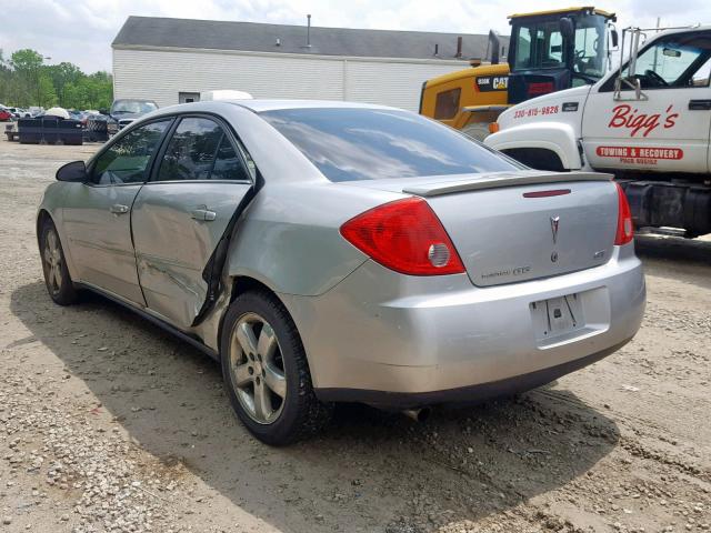 1G2ZH58N974266217 - 2007 PONTIAC G6 GT SILVER photo 3