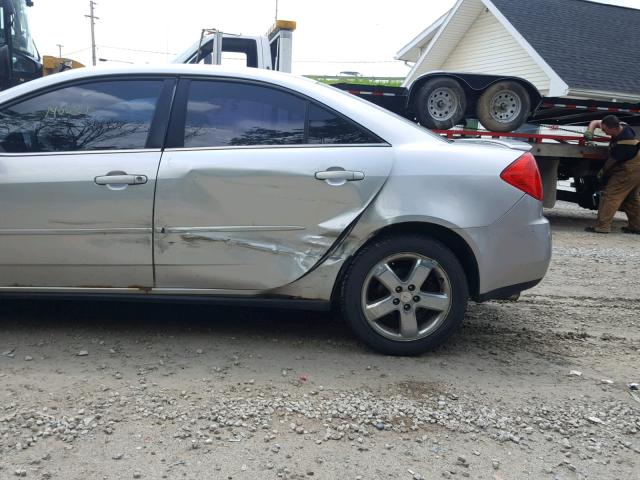 1G2ZH58N974266217 - 2007 PONTIAC G6 GT SILVER photo 9