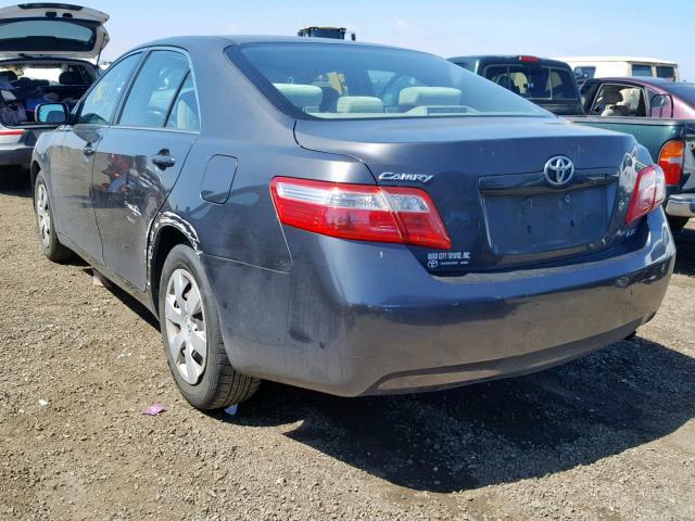 4T4BE46KX9R074673 - 2009 TOYOTA CAMRY BASE GRAY photo 3