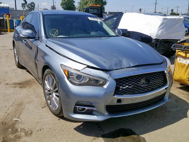 JN1EV7AR1JM432624 - 2018 INFINITI Q50 LUXE GRAY photo 1