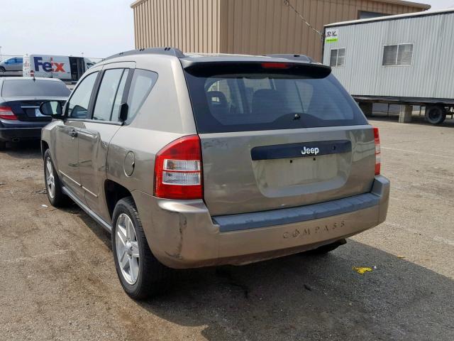 1J8FT47018D735064 - 2008 JEEP COMPASS SP 灰色 照片 3