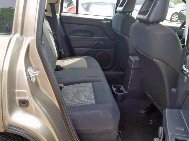 1J8FT47018D735064 - 2008 JEEP COMPASS SP 灰色 照片 6