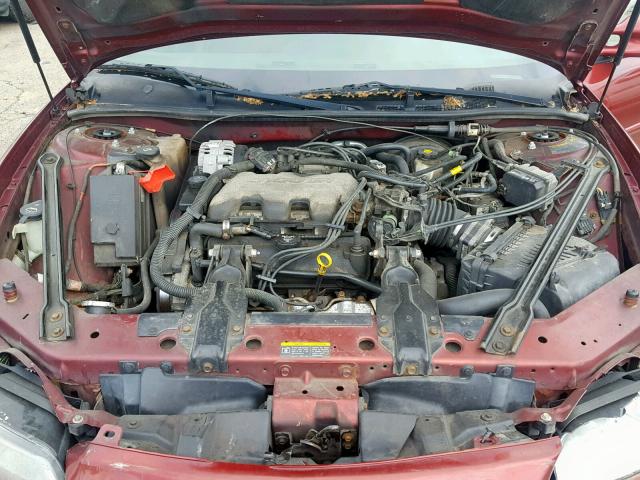 1G2WK52J82F288572 - 2002 PONTIAC GRAND PRIX 红色 照片 7