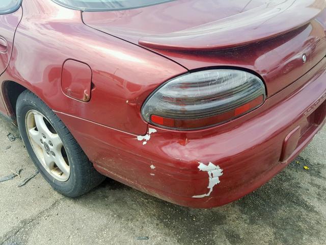 1G2WK52J82F288572 - 2002 PONTIAC GRAND PRIX 红色 照片 9