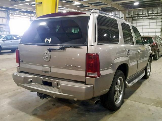 1GYEK63N72R247065 - 2002 CADILLAC ESCALADE L BEIGE photo 4