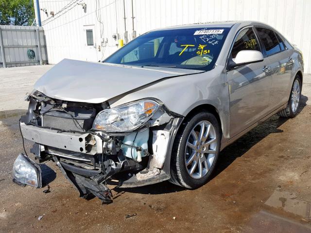 1G1ZE5E06CF141289 - 2012 CHEVROLET MALIBU LTZ 米色 照片 2