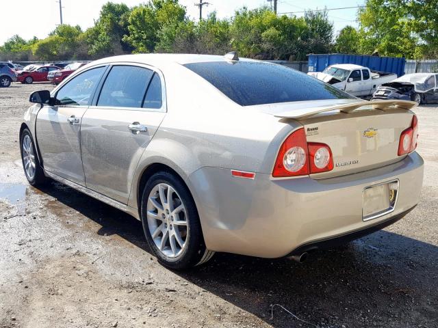 1G1ZE5E06CF141289 - 2012 CHEVROLET MALIBU LTZ 米色 照片 3