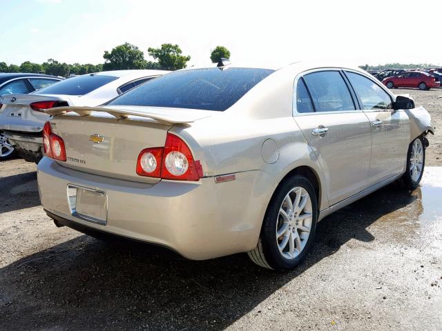 1G1ZE5E06CF141289 - 2012 CHEVROLET MALIBU LTZ 米色 照片 4