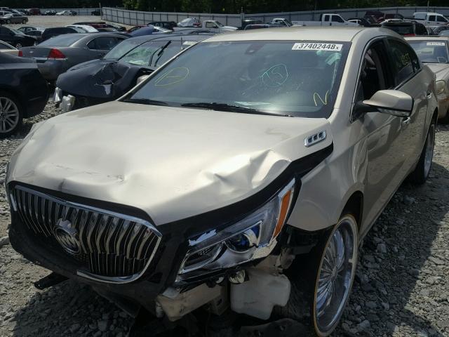 1G4GB5G39FF264468 - 2015 BUICK LACROSSE GOLD photo 1