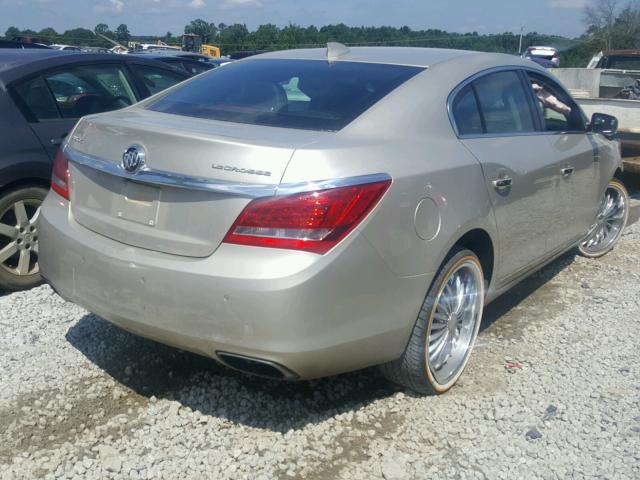 1G4GB5G39FF264468 - 2015 BUICK LACROSSE GOLD photo 4