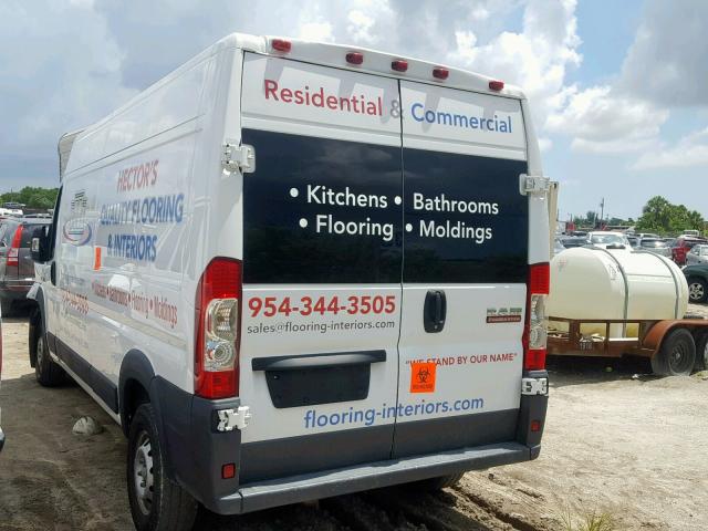 3C6TRVDG3HE512658 - 2017 RAM PROMASTER 白色 照片 3