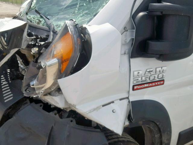 3C6TRVDG3HE512658 - 2017 RAM PROMASTER 白色 照片 9