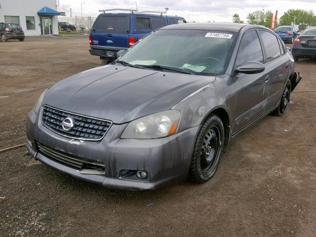 1N4BL11E05C248552 - 2005 NISSAN ALTIMA SE GRAY photo 2