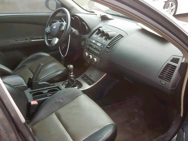 1N4BL11E05C248552 - 2005 NISSAN ALTIMA SE GRAY photo 5