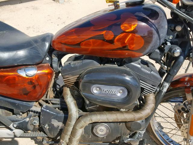 1HD1CGP1X6K415096 - 2006 HARLEY-DAVIDSON XL1200 C ORANGE photo 7