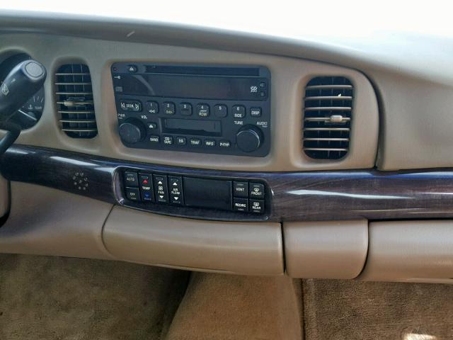 1G4HR54K33U215138 - 2003 BUICK LESABRE LI GOLD photo 9