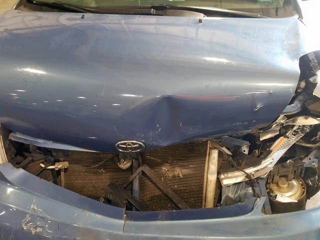 JTDKB20U077611150 - 2007 TOYOTA PRIUS BLUE photo 7