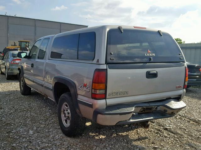 2GTEK19T141328833 - 2004 GMC NEW SIERRA BEIGE photo 3