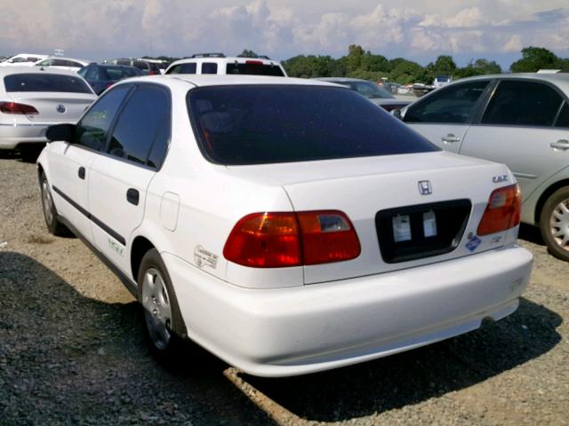 1HGEN1643YL000299 - 2000 HONDA CIVIC GX WHITE photo 3