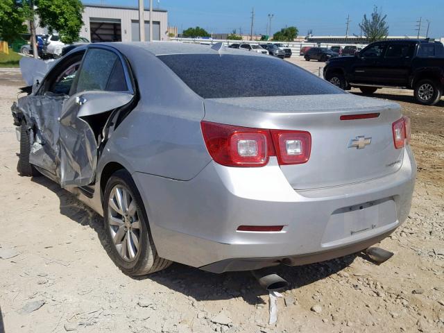 1G11H5SL2EF116962 - 2014 CHEVROLET MALIBU LTZ 银色 照片 3