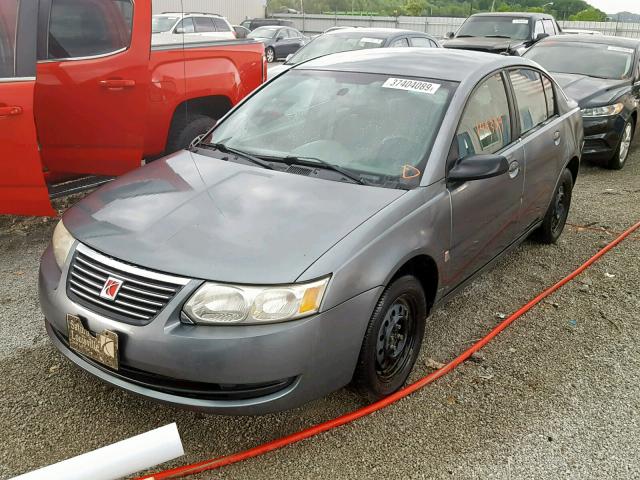 1G8AJ55FX7Z107942 - 2007 SATURN ION LEVEL GRAY photo 2