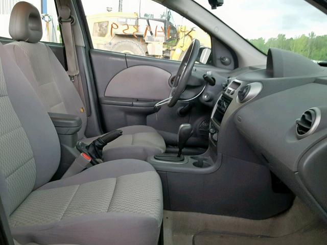 1G8AJ55FX7Z107942 - 2007 SATURN ION LEVEL GRAY photo 5
