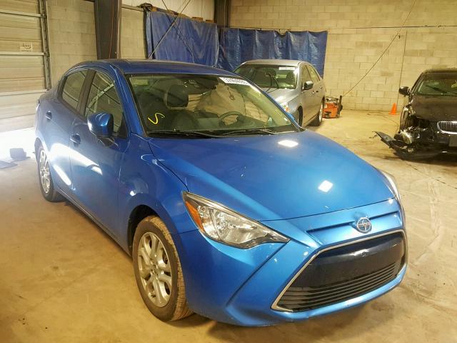 3MYDLBZV5GY117030 - 2016 TOYOTA SCION IA BLUE photo 1