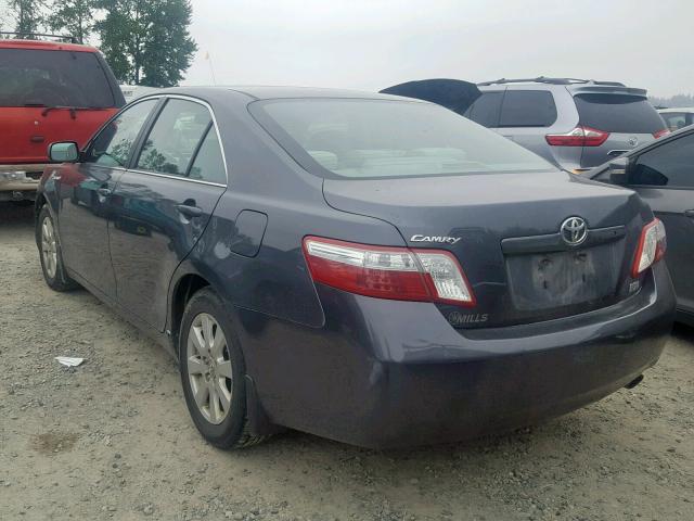 4T1BB46K78U043964 - 2008 TOYOTA CAMRY HYBR GRAY photo 3