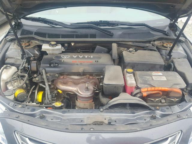 4T1BB46K78U043964 - 2008 TOYOTA CAMRY HYBR GRAY photo 7