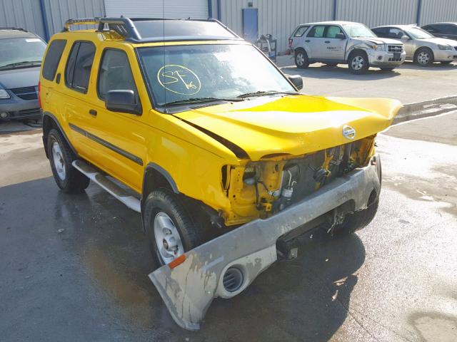 5N1ED28T42C563926 - 2002 NISSAN XTERRA XE YELLOW photo 1