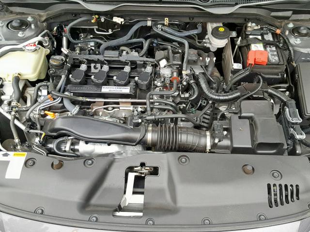 2HGFC1F73GH650220 - 2016 HONDA CIVIC EXL GRAY photo 7