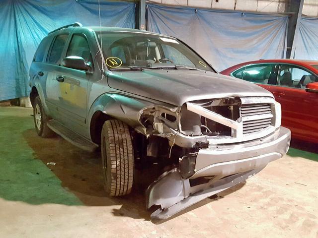 1D4HB48NX5F526504 - 2005 DODGE DURANGO SL GRAY photo 1