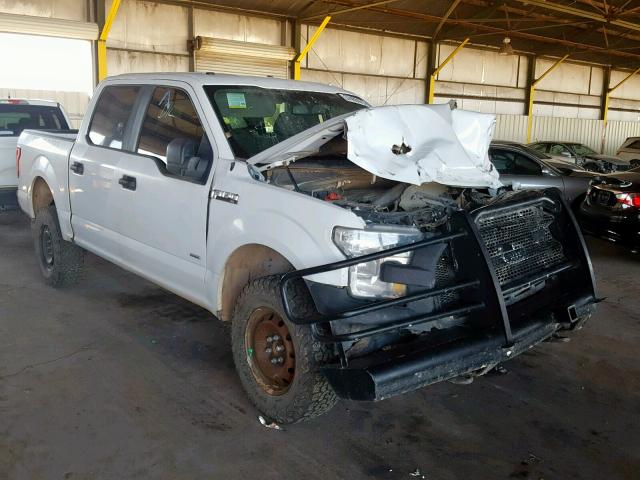 1FTEW1EG1GFA47741 - 2016 FORD F150 SUPER WHITE photo 1