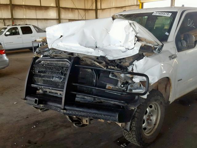 1FTEW1EG1GFA47741 - 2016 FORD F150 SUPER WHITE photo 9