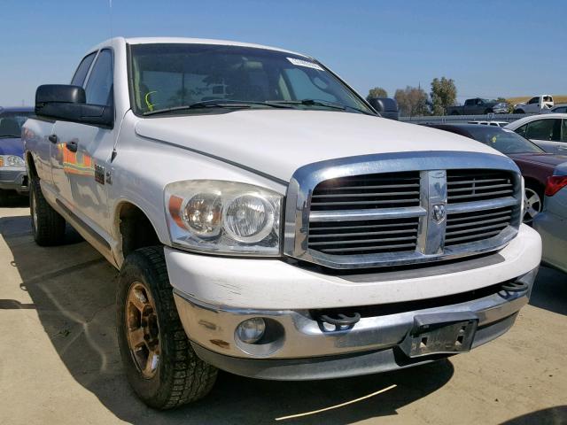 3D7KS28A67G823801 - 2007 DODGE RAM 2500 S თეთრი ფოტო 1