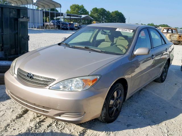 4T1BE30K63U722983 - 2003 TOYOTA CAMRY LE GOLD photo 2