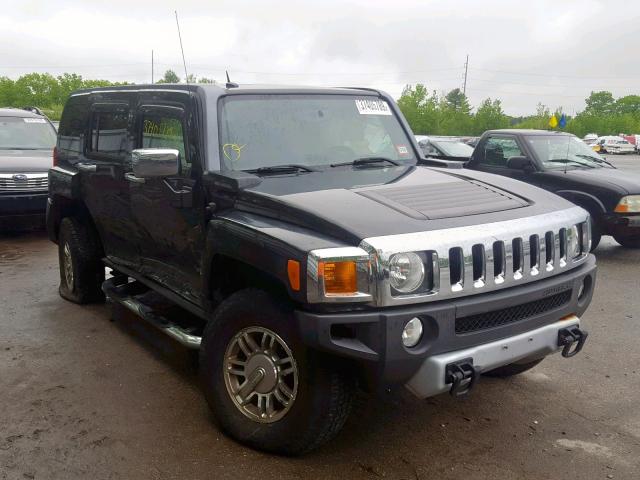 5GTEN63L288193838 - 2008 HUMMER H3 ALPHA BLACK photo 1